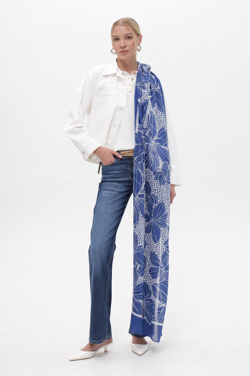 Шарф Gerry Weber с цветочным принтом