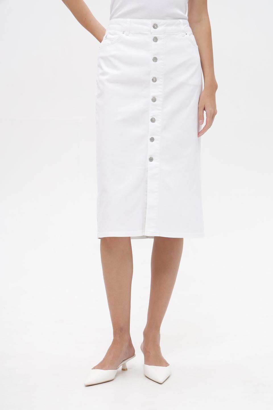 Юбка Gerry Weber деним белая