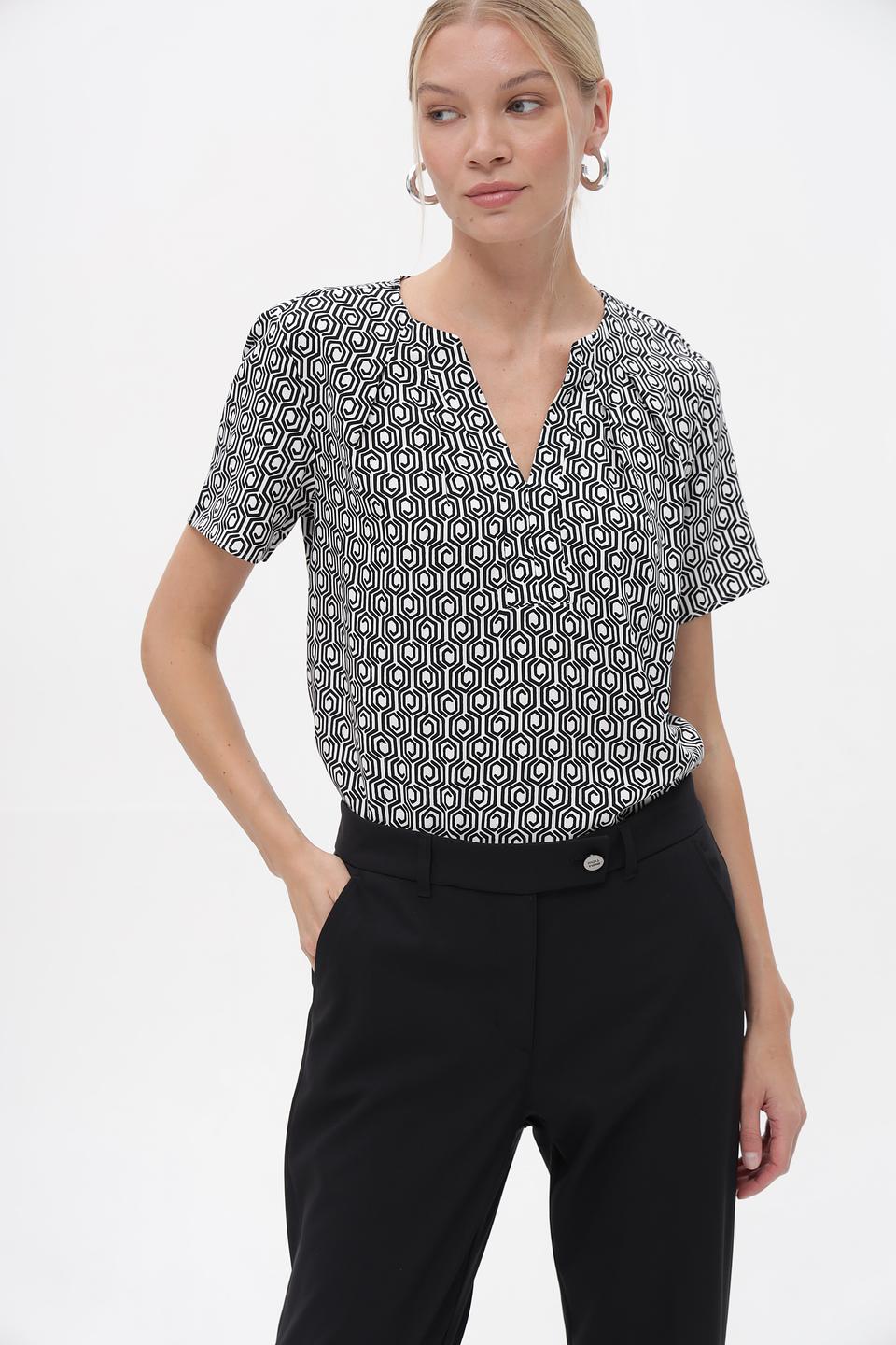 Блузка Gerry Weber с геометрическим принтом