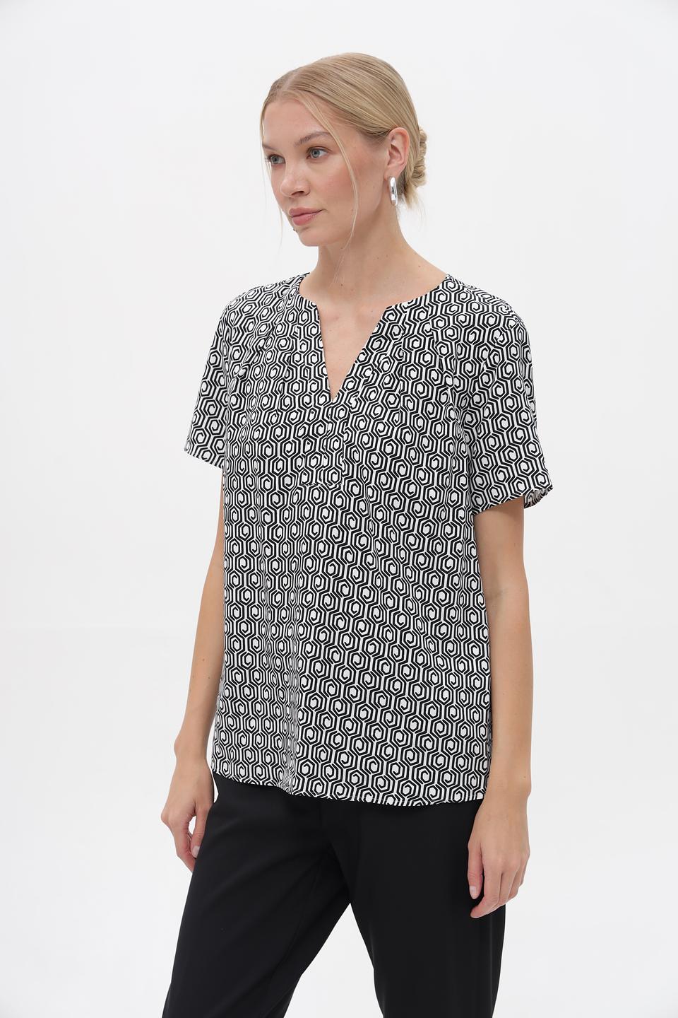 Блузка Gerry Weber с геометрическим принтом