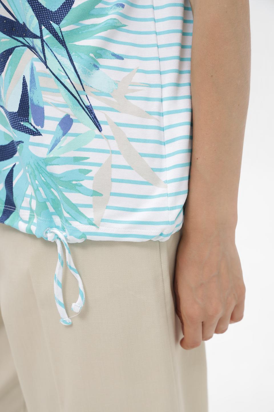 Футболка Olsen с тропическим принтом