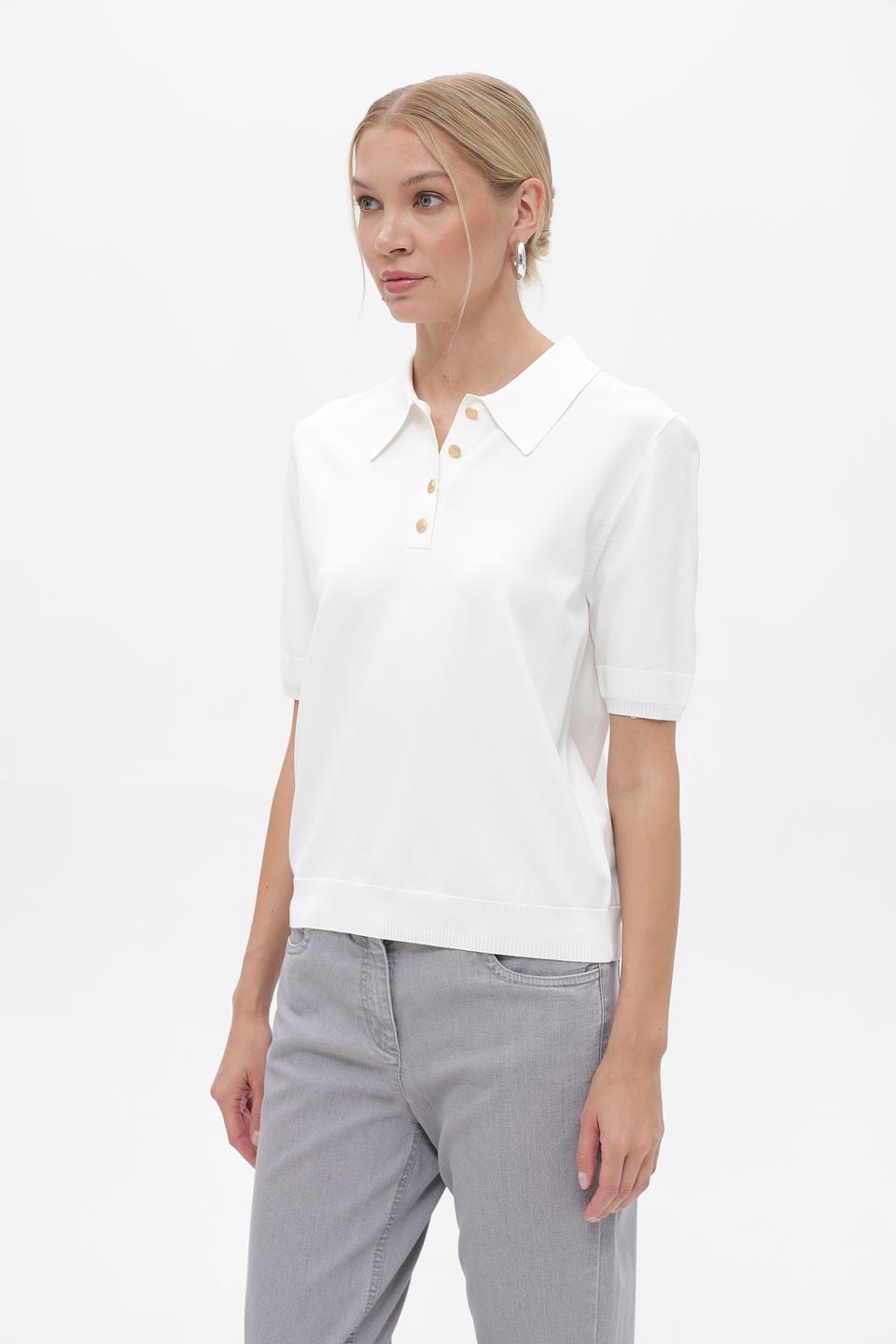 Пуловер Gerry Weber с воротником-поло