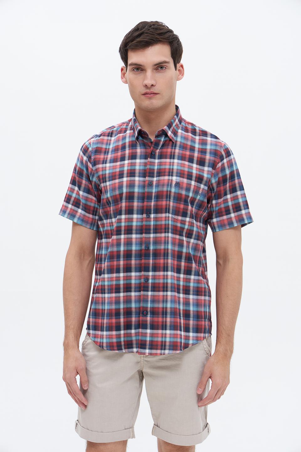 Рубашка кр-рукав Lerros в клетку