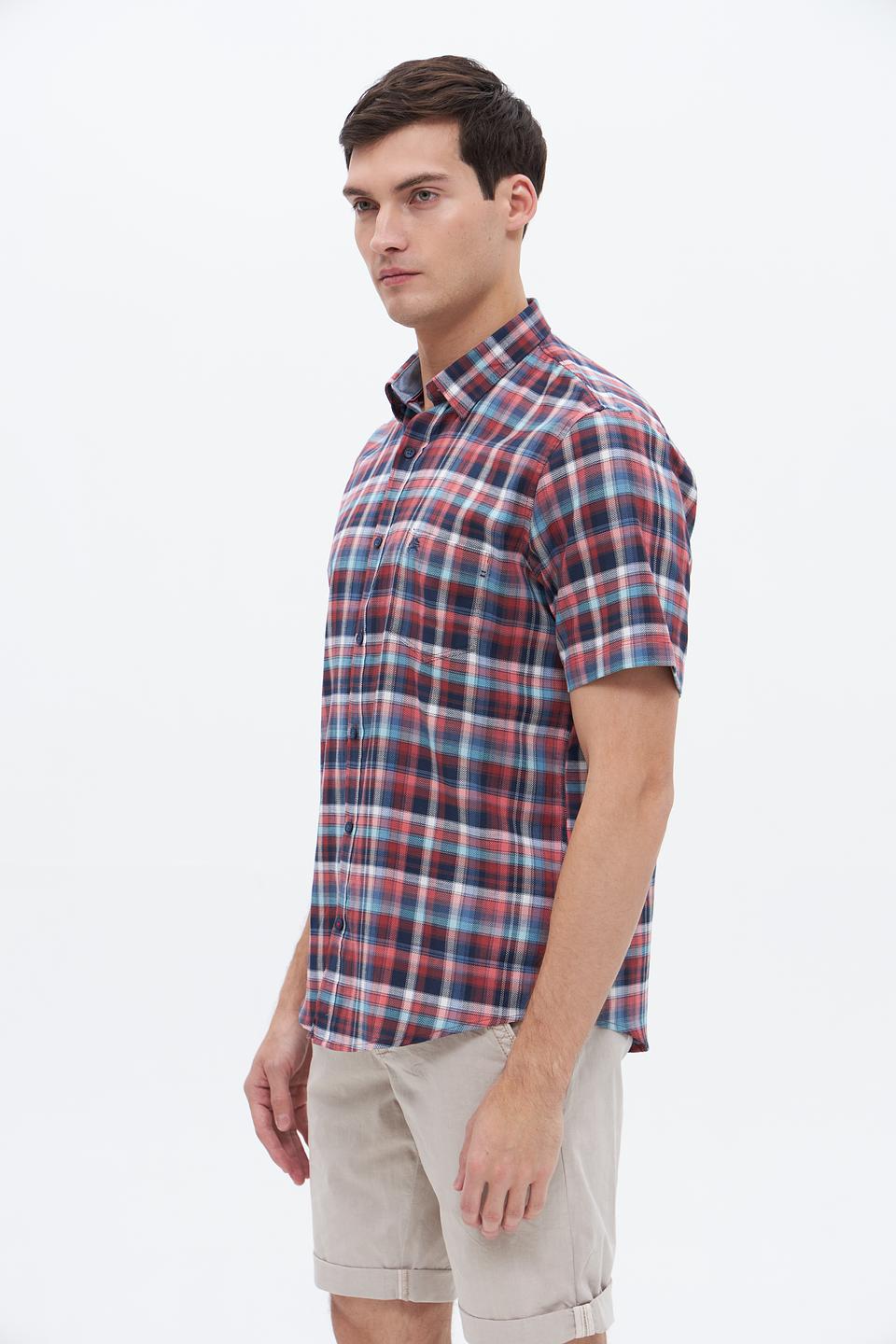 Рубашка кр-рукав Lerros в клетку