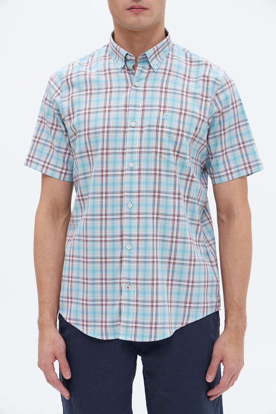 Рубашка кр Lerros в клетку