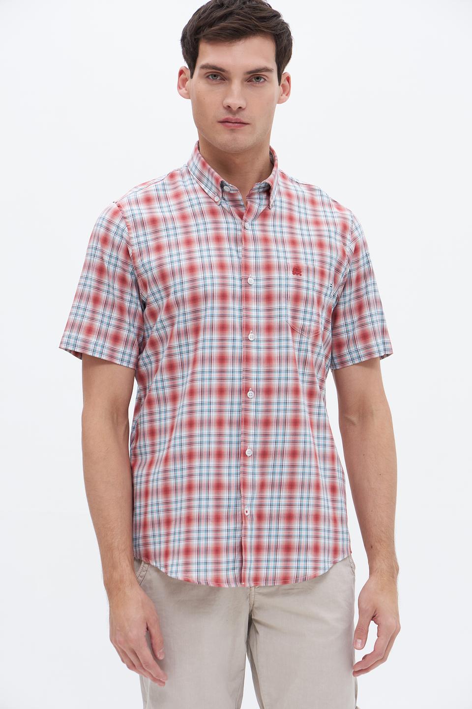 Рубашка кр-рукав в клетку Lerros