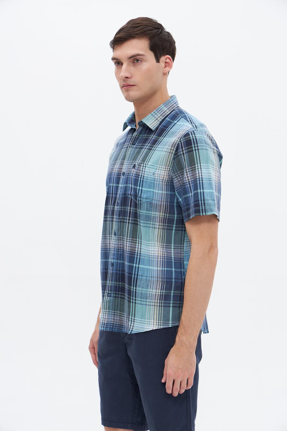 Рубашка кр Lerros в клетку