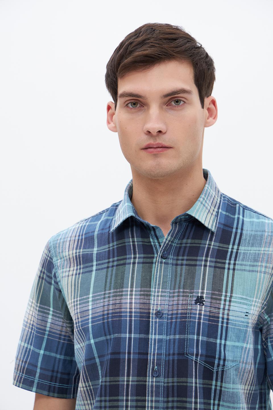 Рубашка кр Lerros в клетку