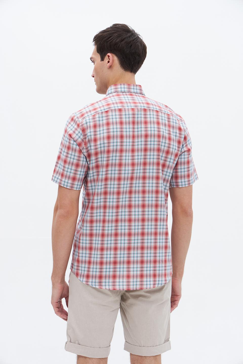 Рубашка кр-рукав в клетку Lerros