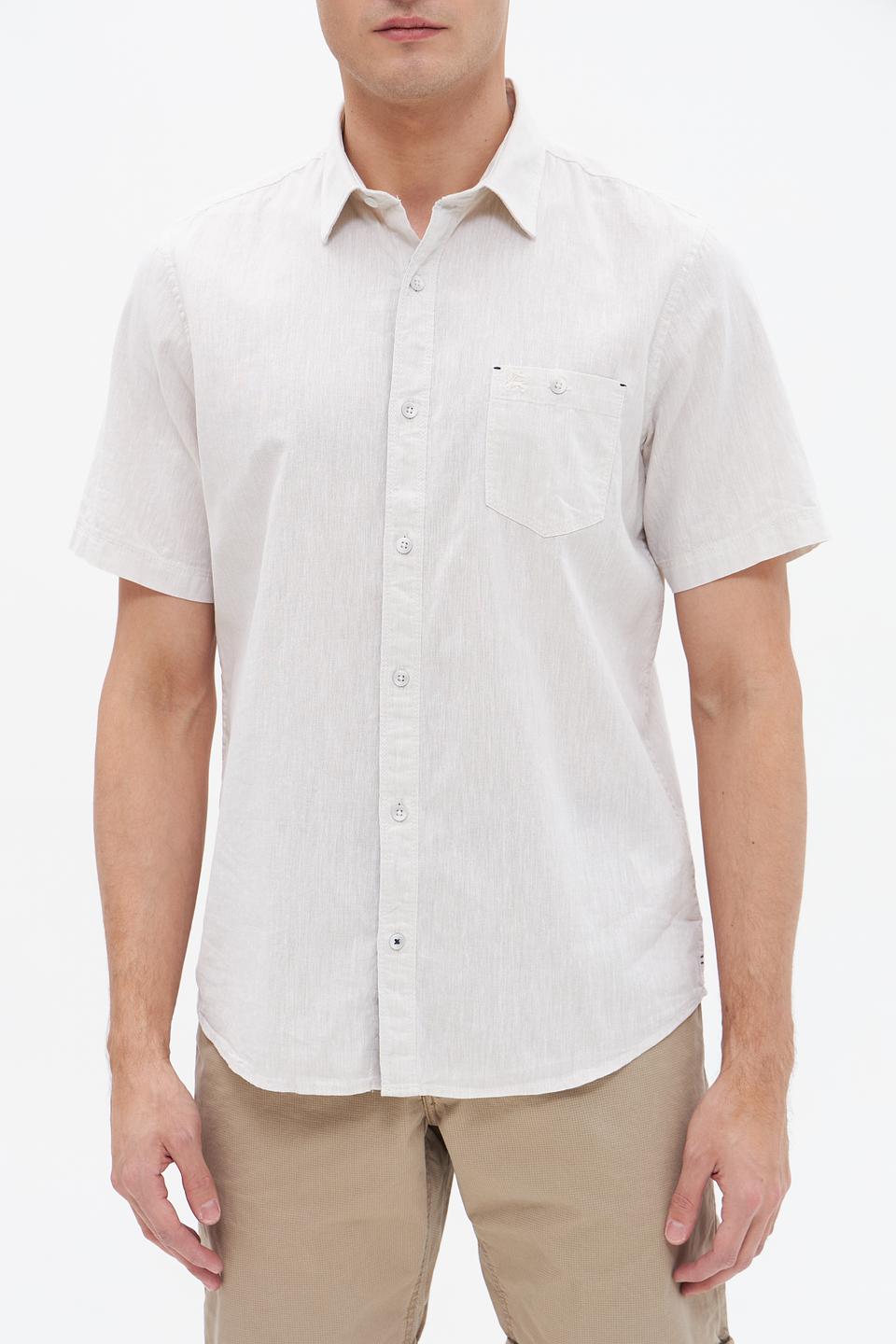 Рубашка кр Lerros мужская бежевая