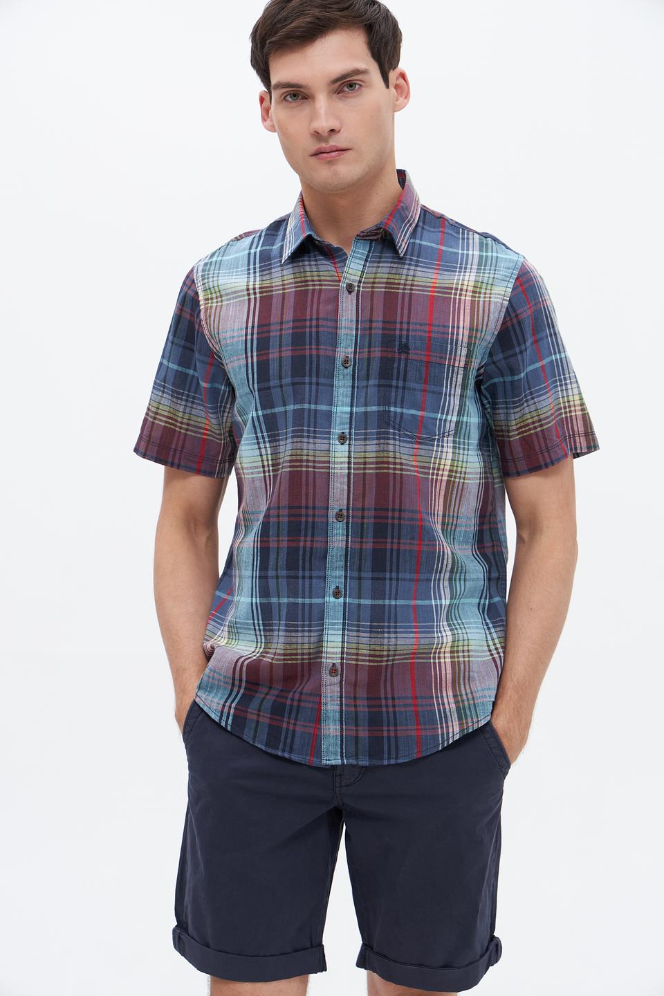 Рубашка кр Lerros клетка