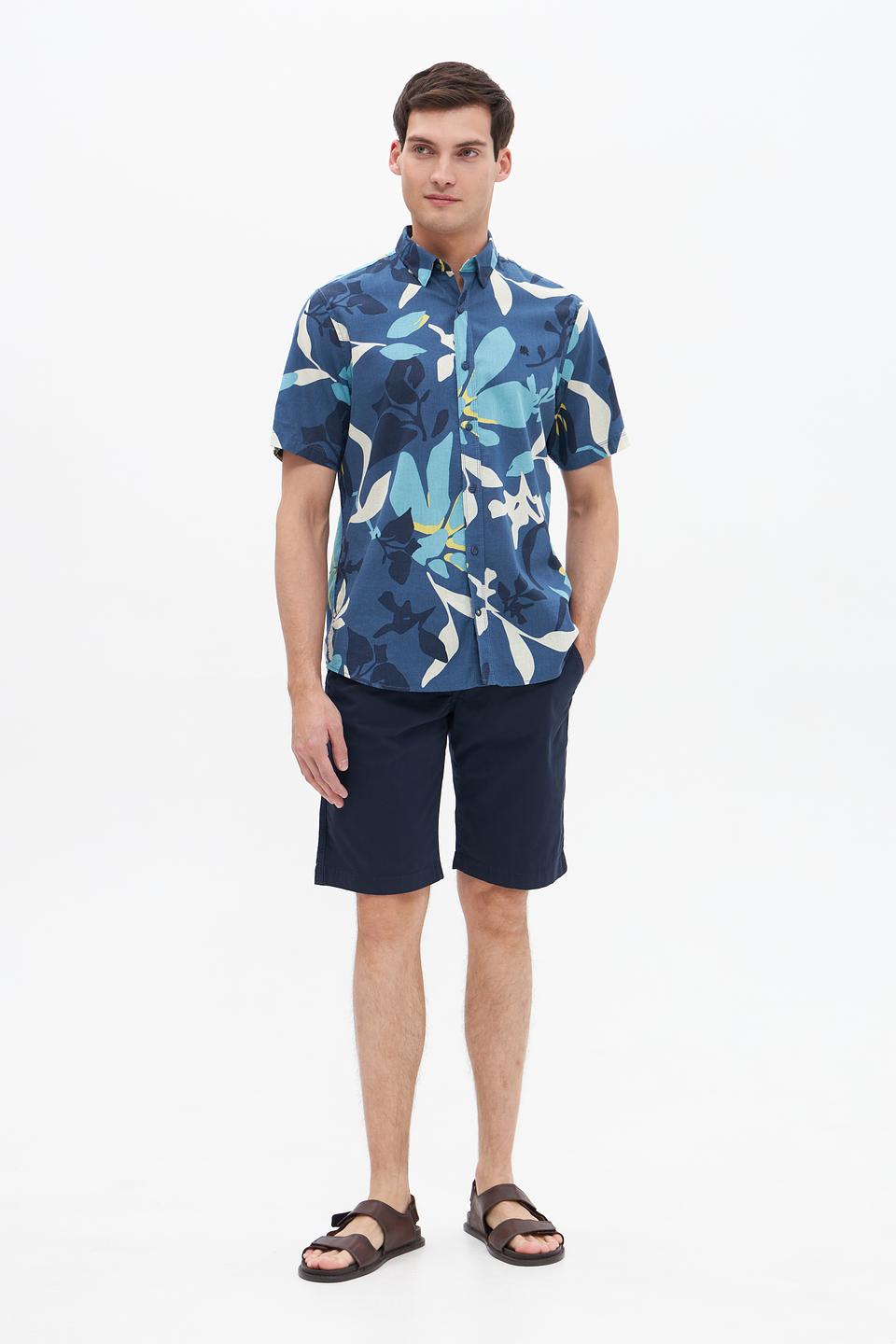 Рубашка кр Lerros с принтом