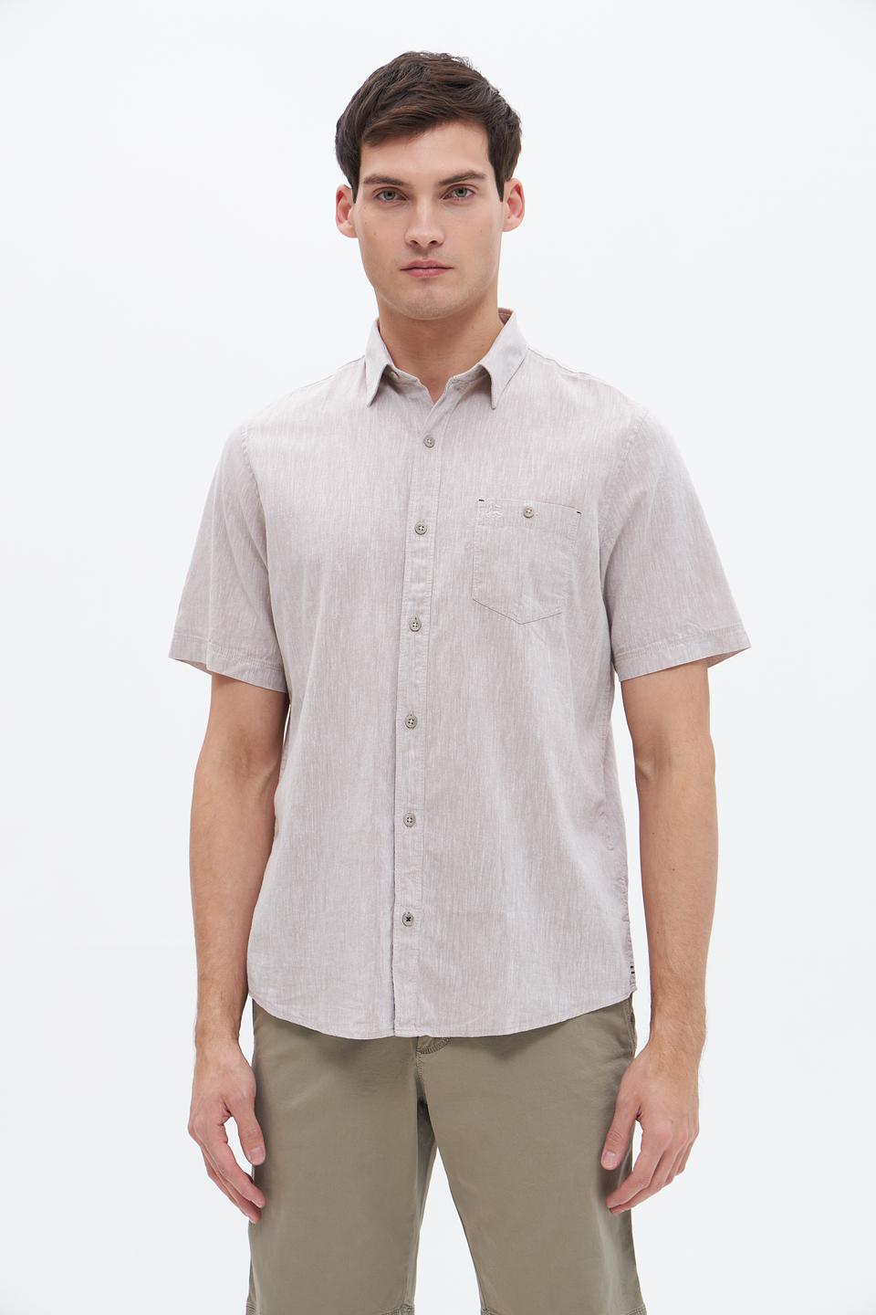 Рубашка кр-рукав Lerros бежевая