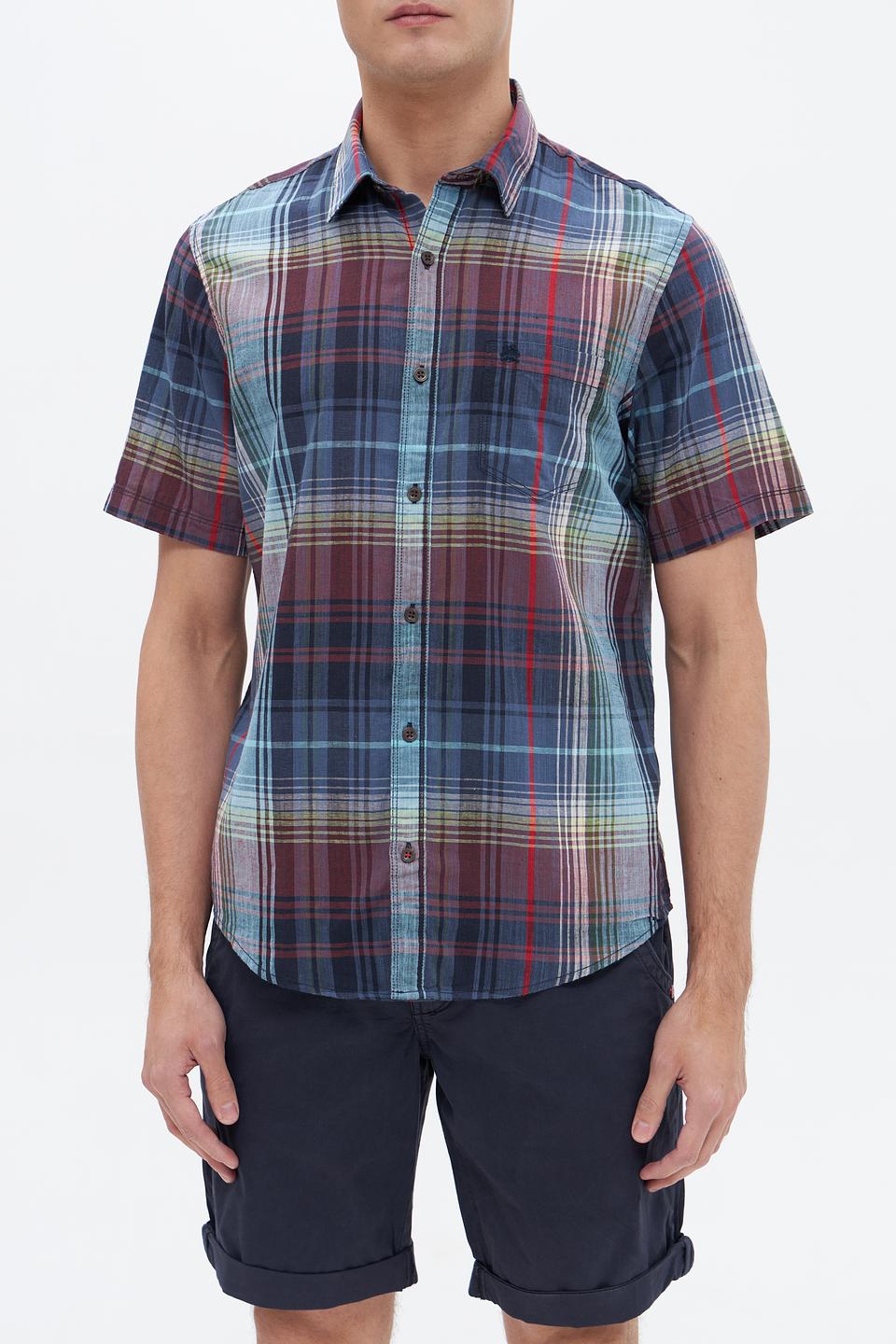 Рубашка кр Lerros клетка