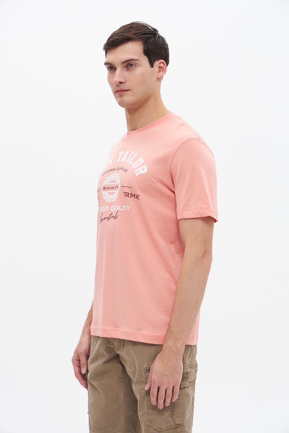 Футболка Tom Tailor персиковая