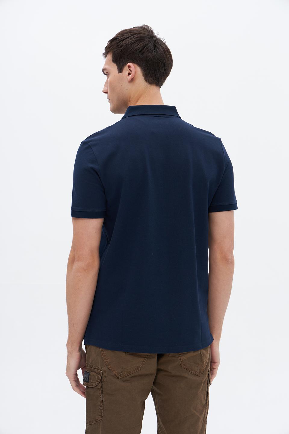 Поло Tom Tailor мужское тёмно-синее