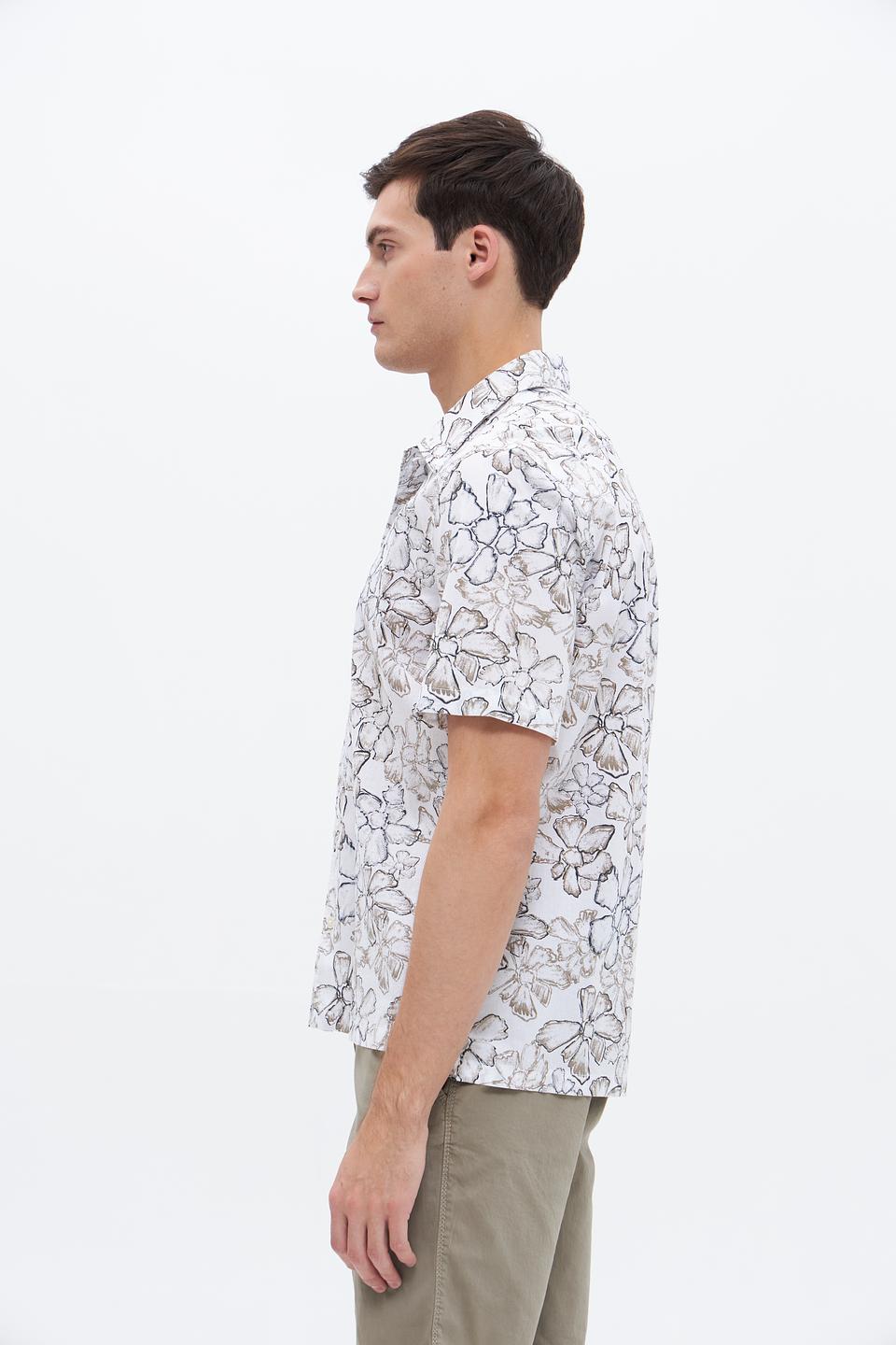 Рубашка кр Marc O Polo с принтом