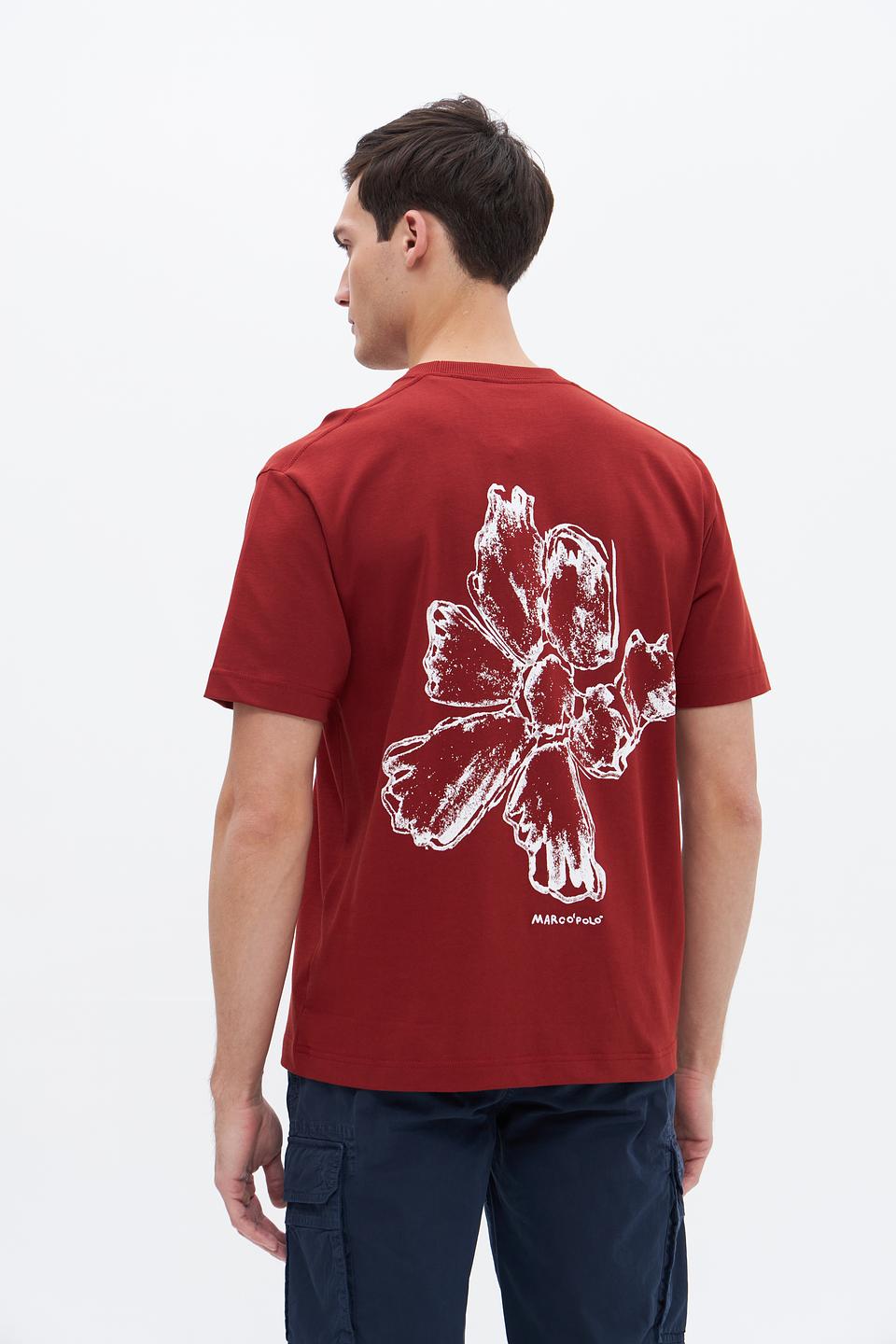 Футболка Marc O Polo бордовая