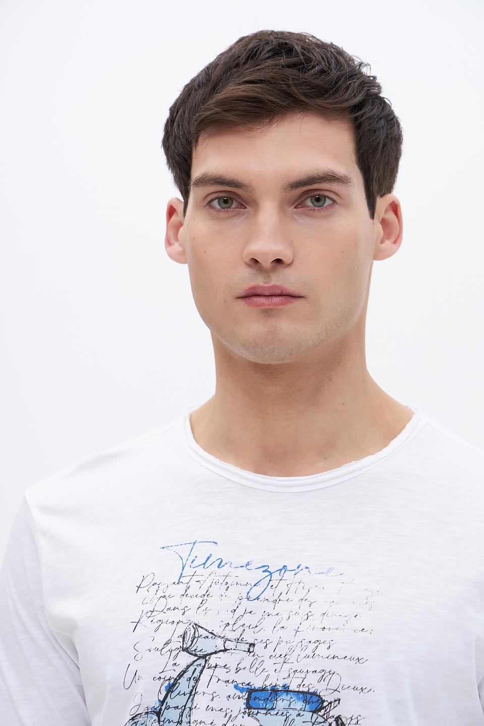 Футболка Time Zone с принтом