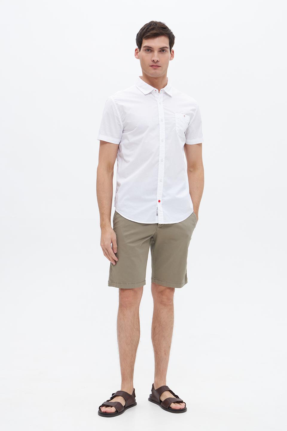 Рубашка кр Time Zone белая