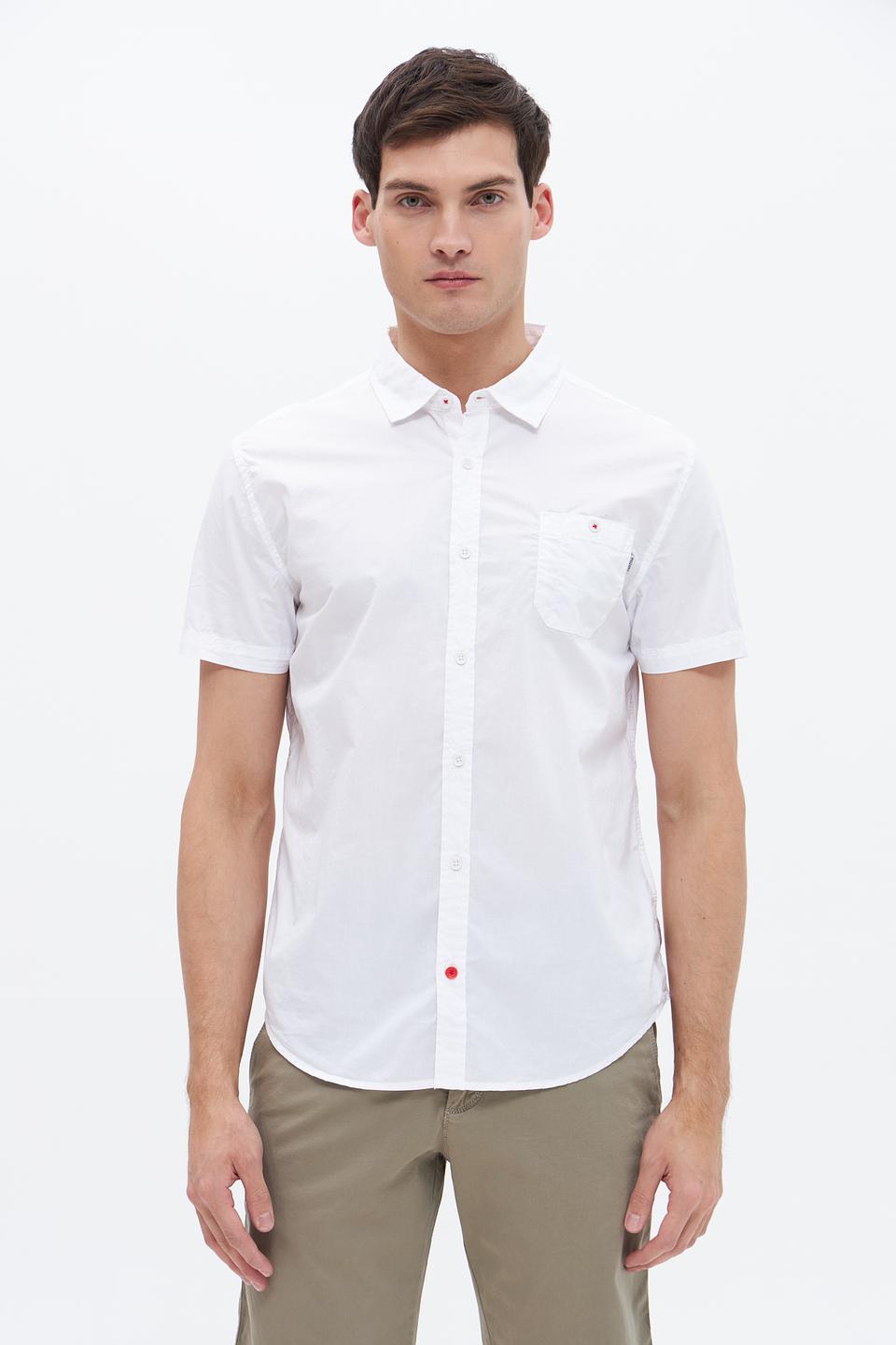 Рубашка кр Time Zone белая