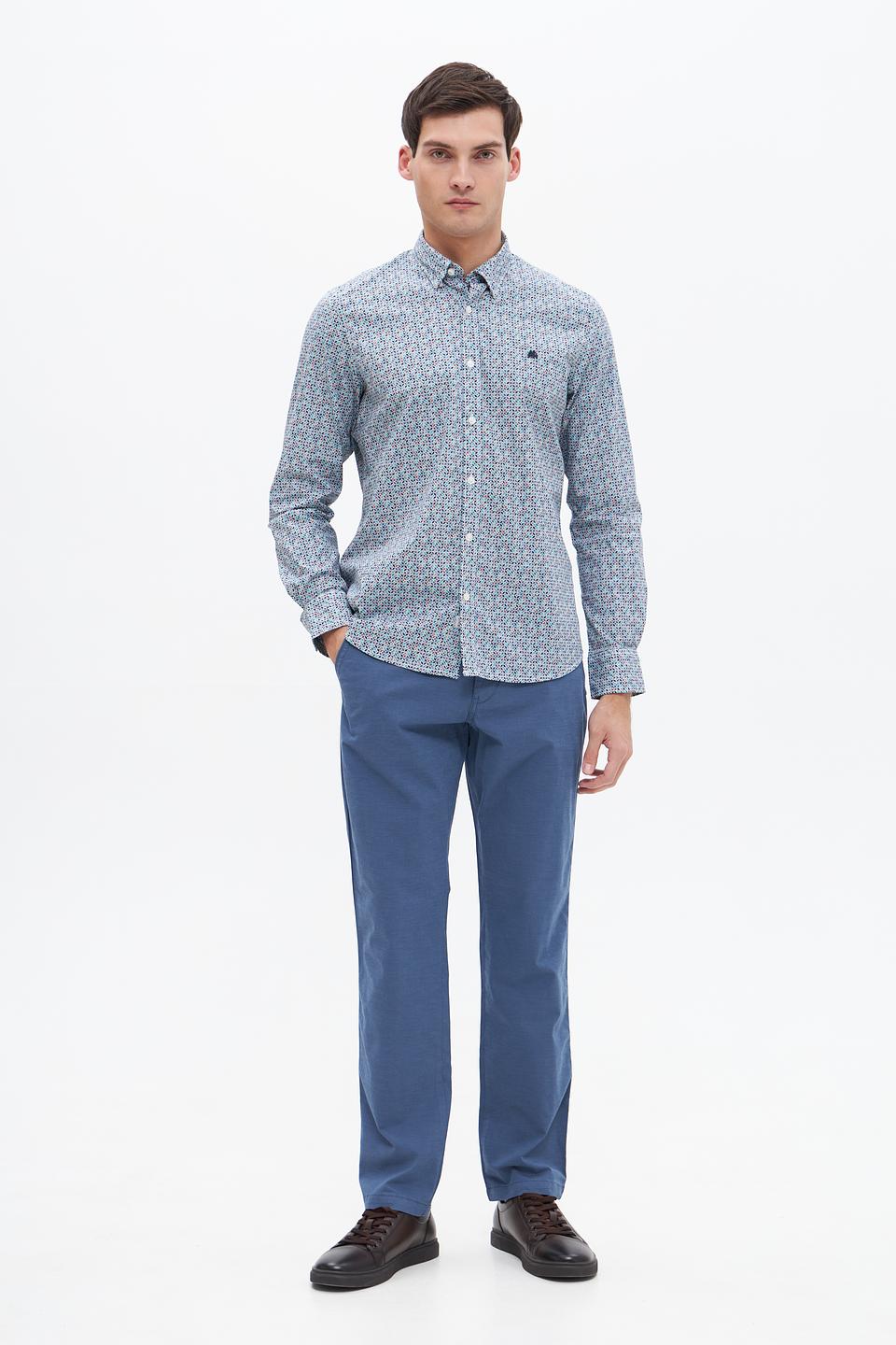 Брюки Time Zone классические синие