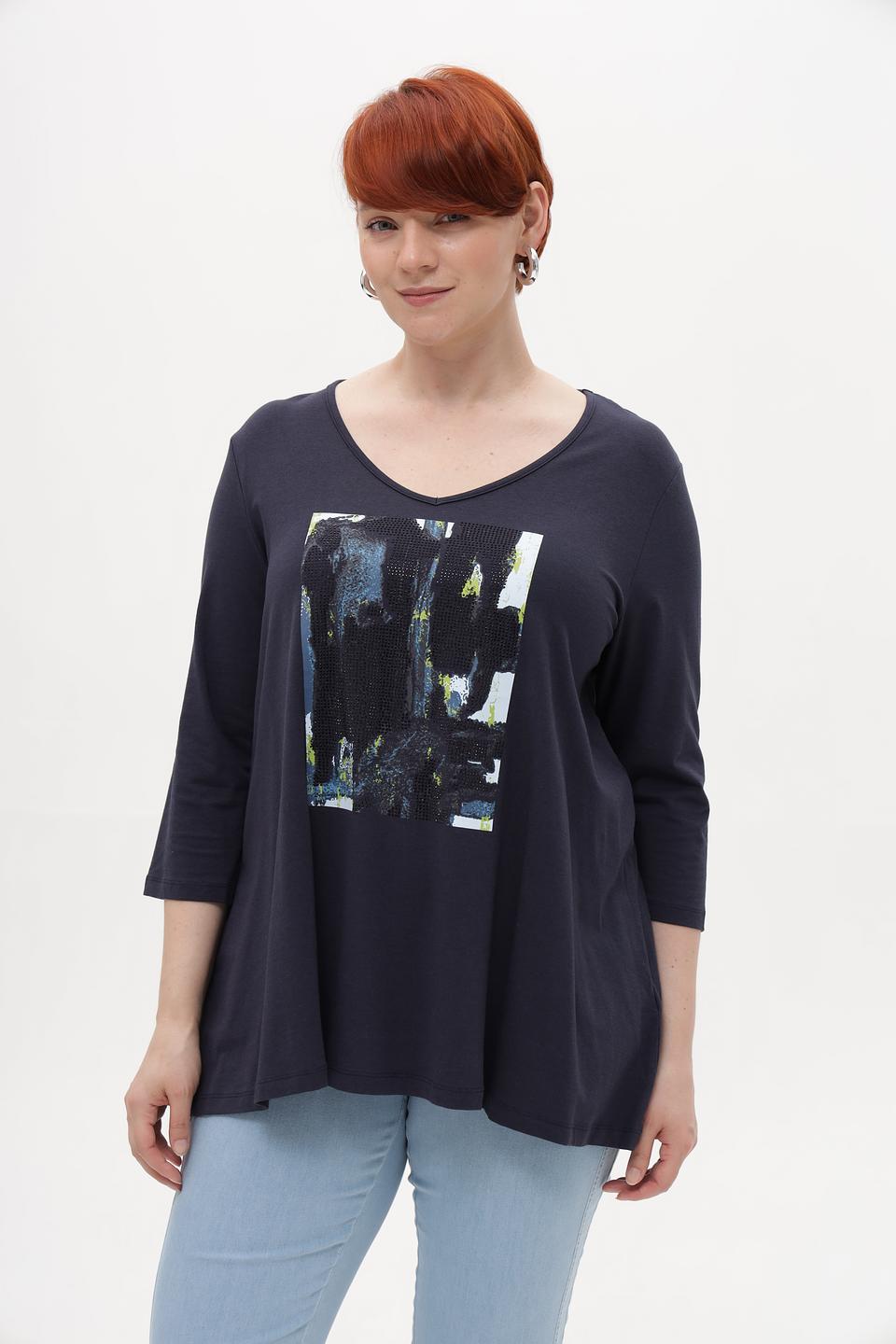 Футболка Samoon с принтом