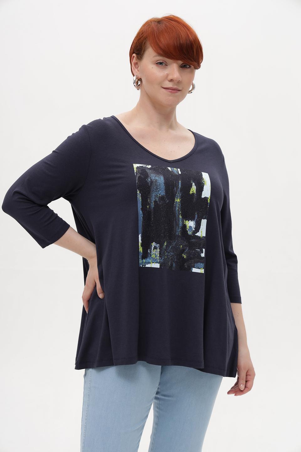 Футболка Samoon с принтом