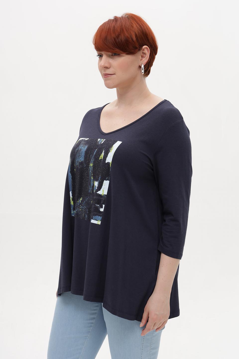 Футболка Samoon с принтом