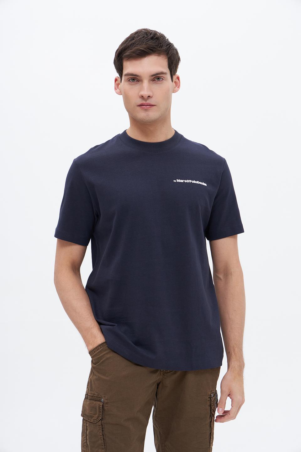 Футболка Marc O Polo DENIM синяя с принтом