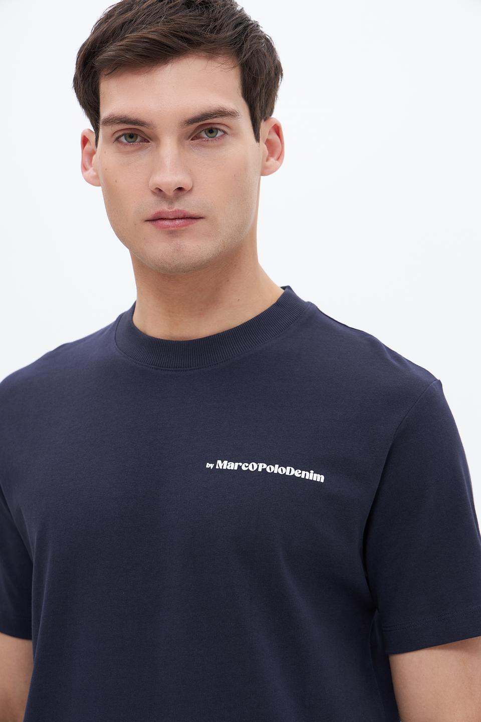 Футболка Marc O Polo DENIM синяя с принтом