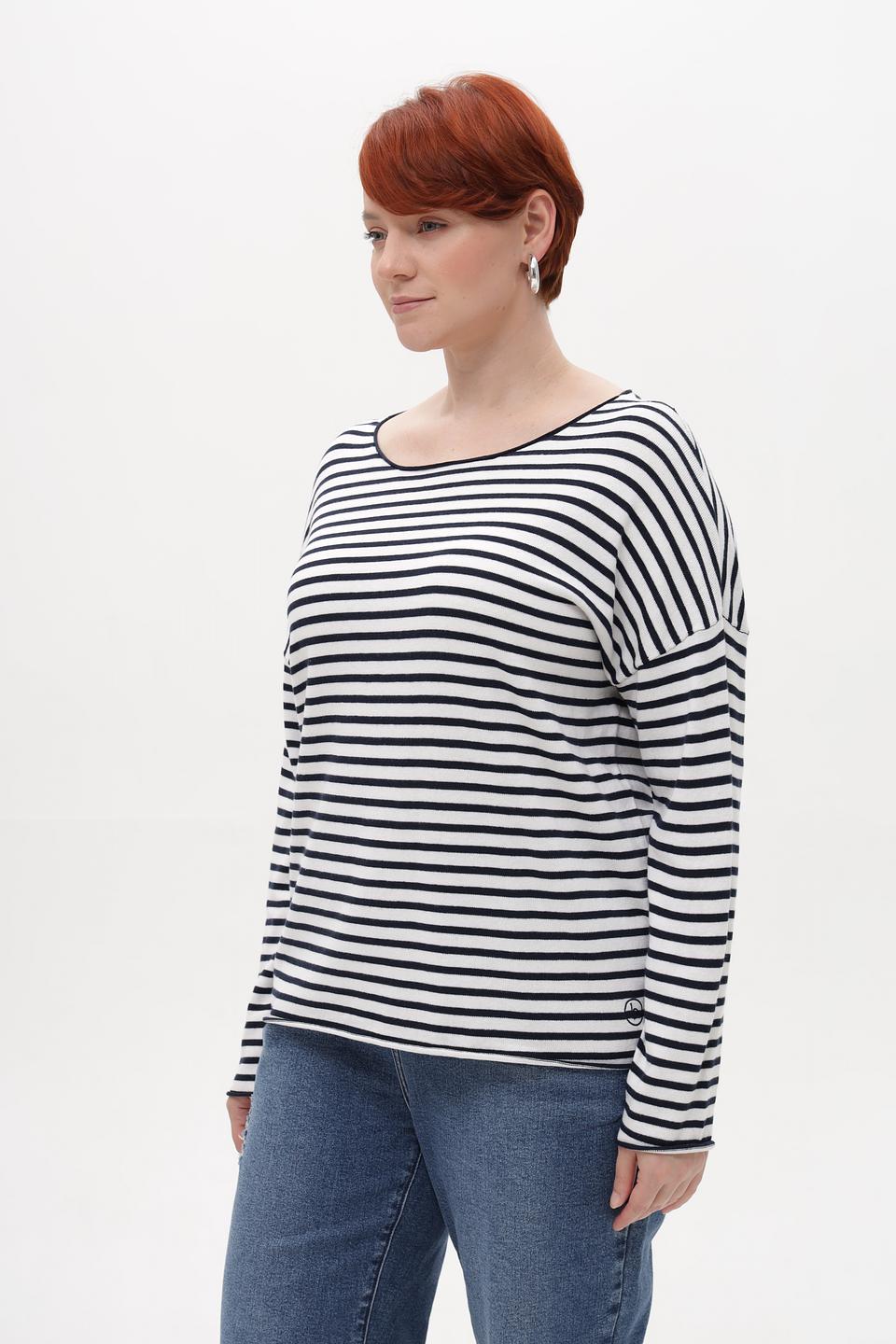 Пуловер Betty and Co в полоску