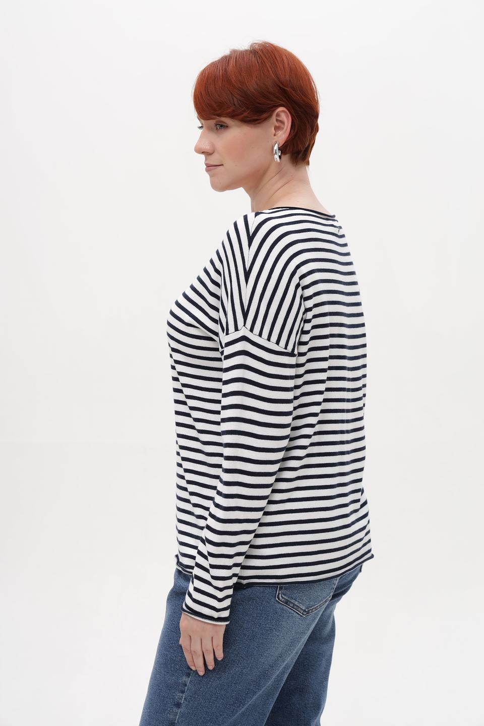 Пуловер Betty and Co в полоску