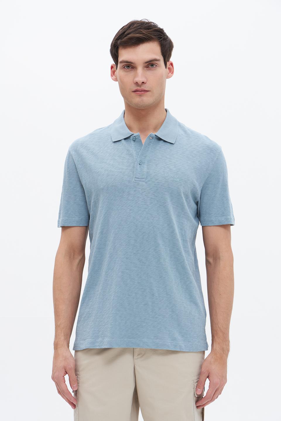 Поло Marc O Polo DENIM голубое