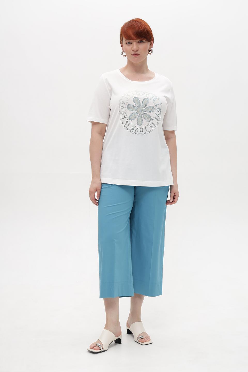 Футболка Via Appia с цветочным принтом