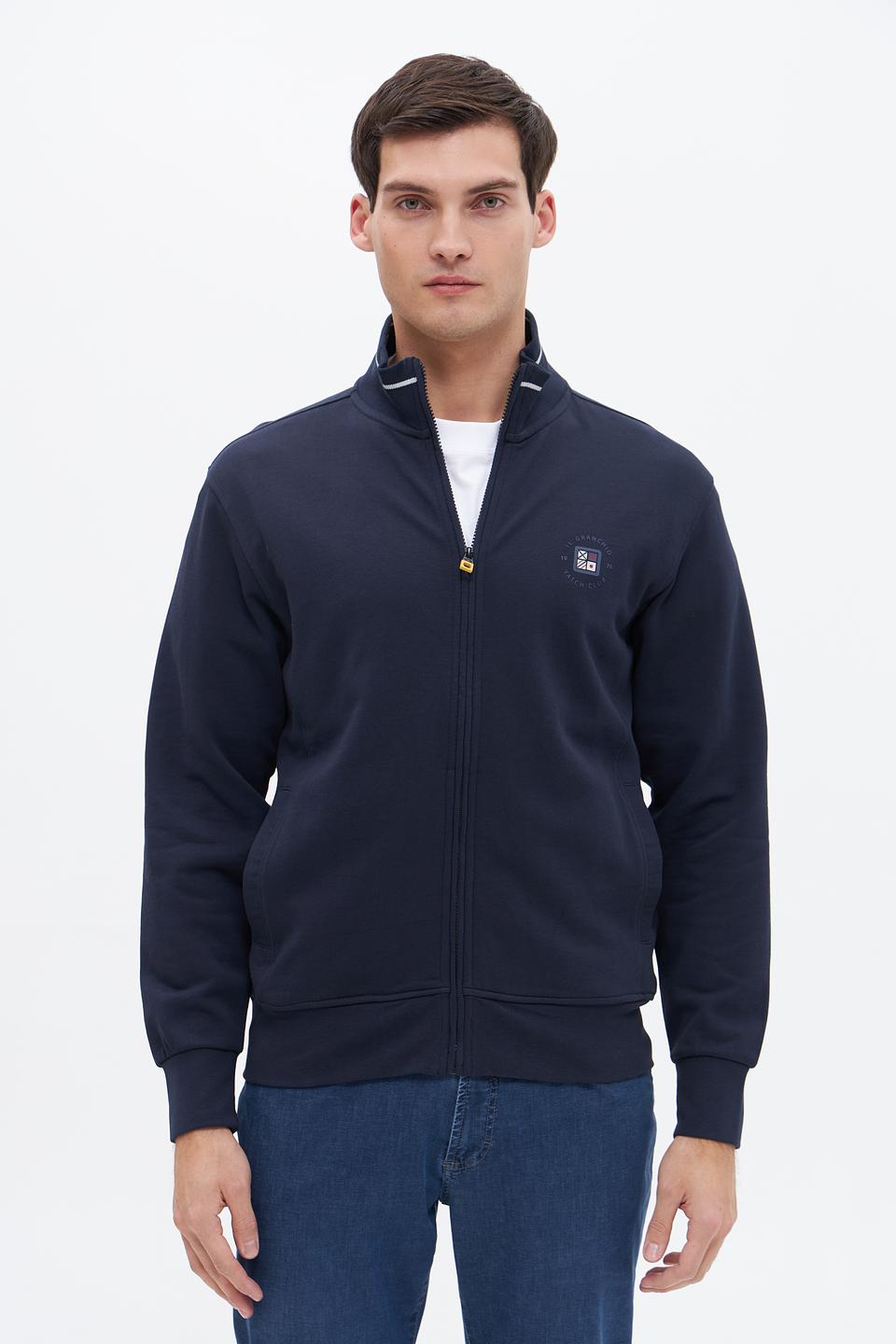 Кардиган Granchio мужской тёмно-синий