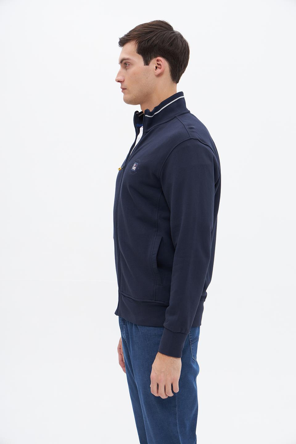 Кардиган Granchio мужской тёмно-синий