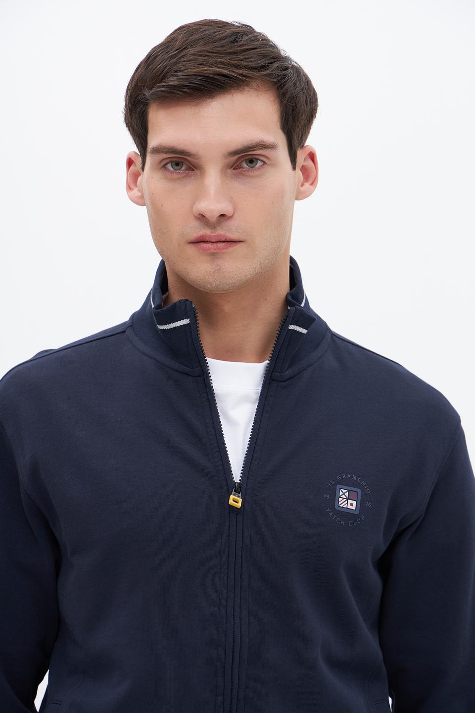 Кардиган Granchio мужской тёмно-синий