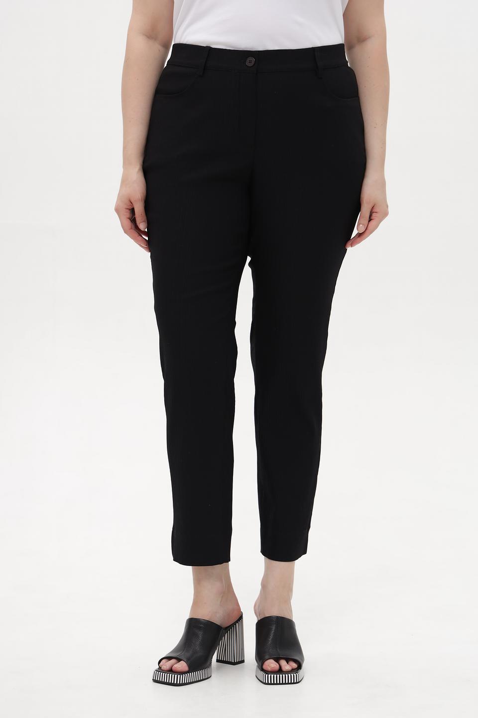 Брюки классические Samoon черные