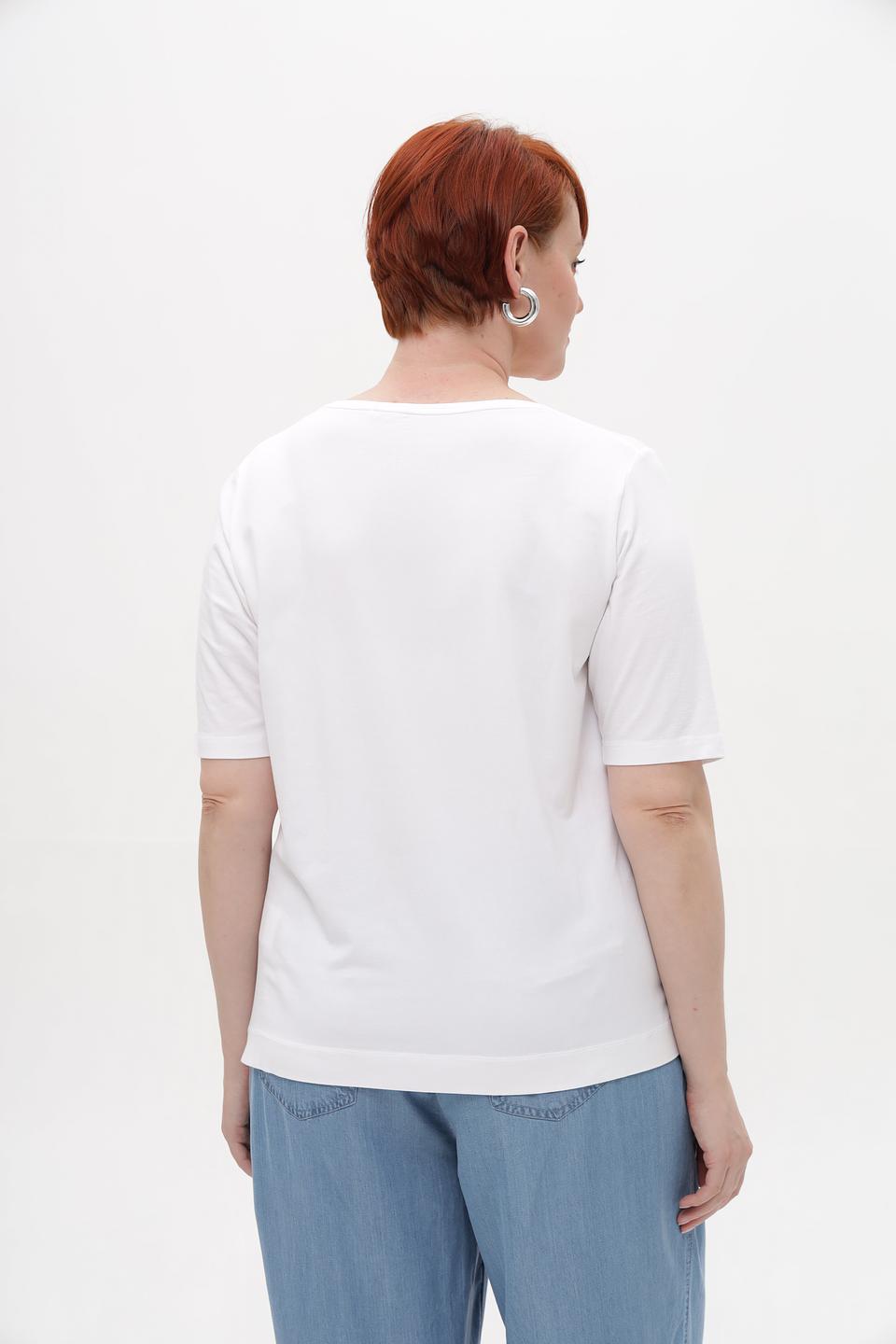 Футболка Samoon с цветочным принтом