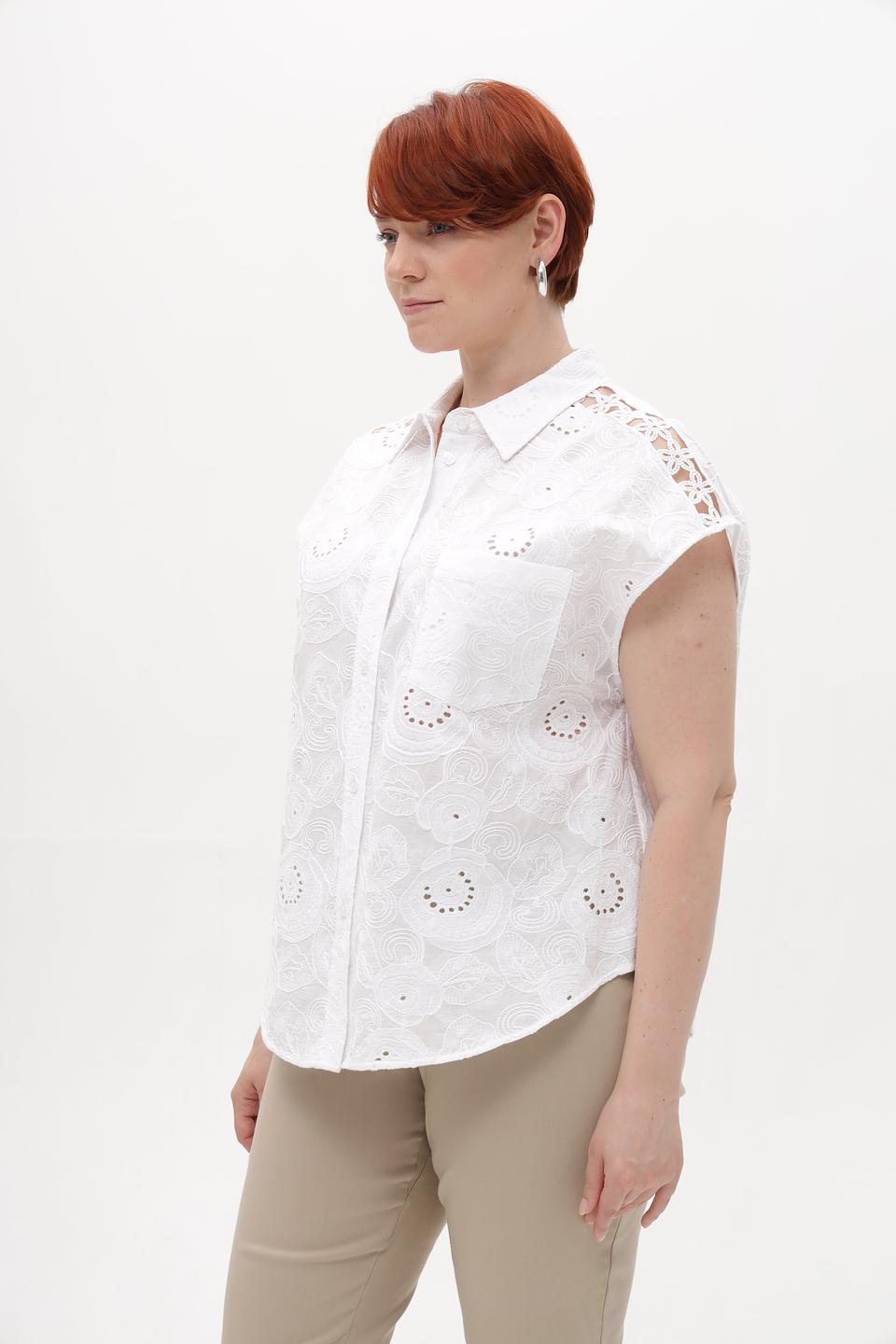 Блузка Marc Aurel с вышивкой
