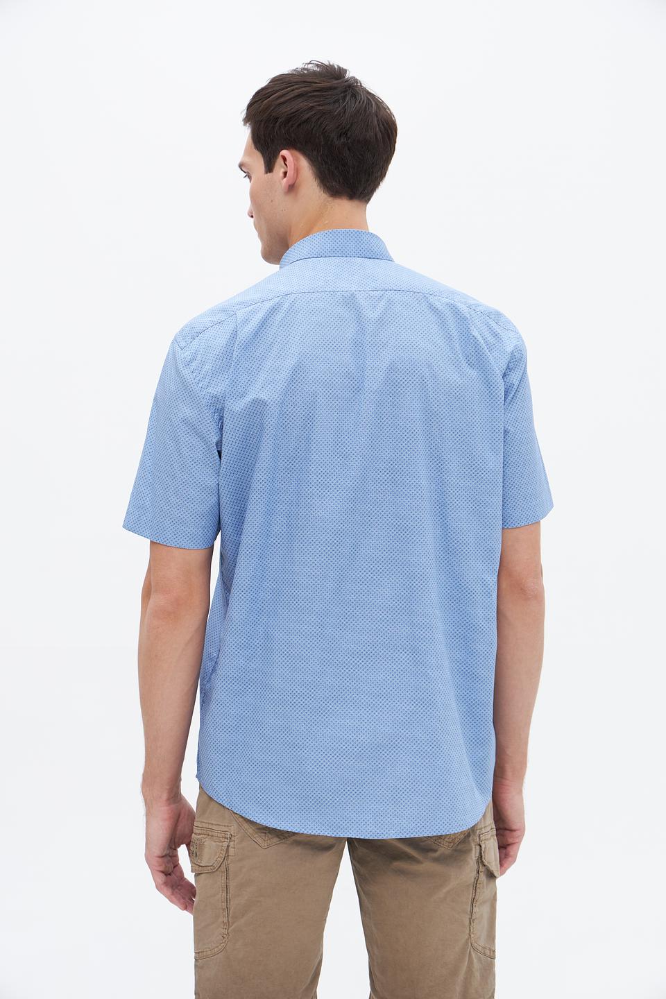 Рубашка кр Sea Barrier голубая