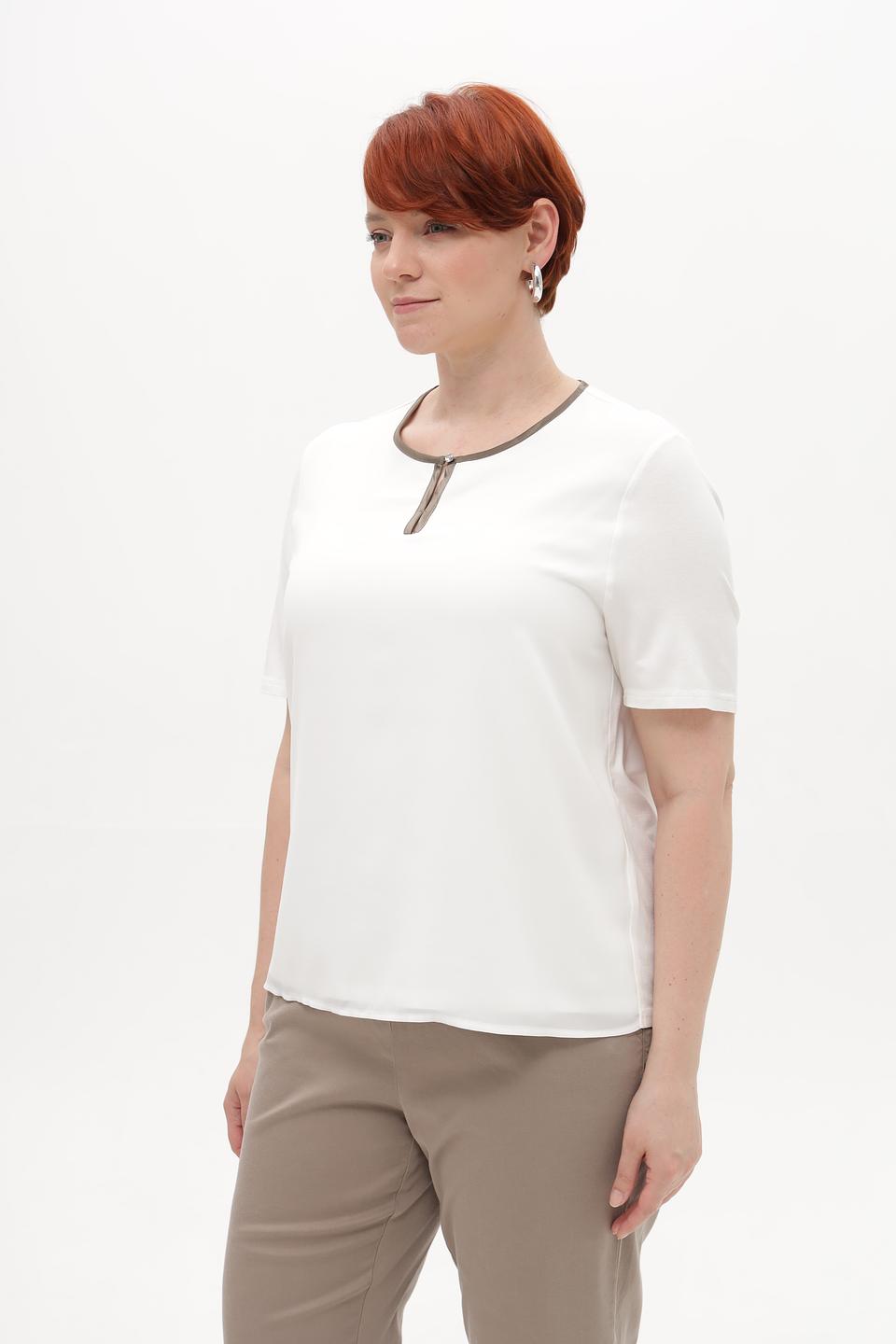 Блузка Frank Walder с вырезом