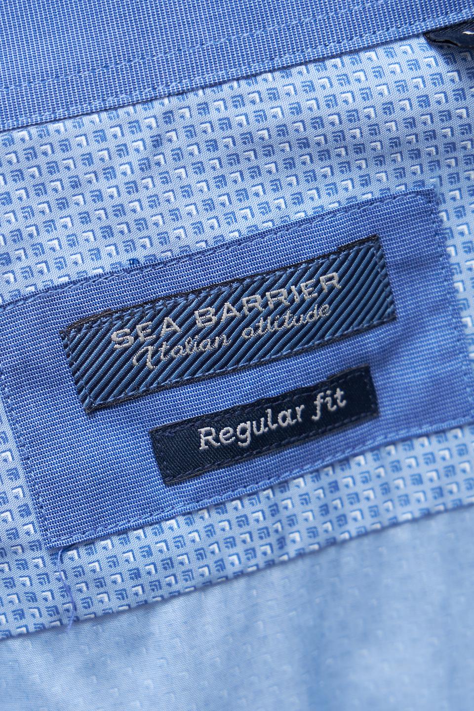 Рубашка кр Sea Barrier голубая
