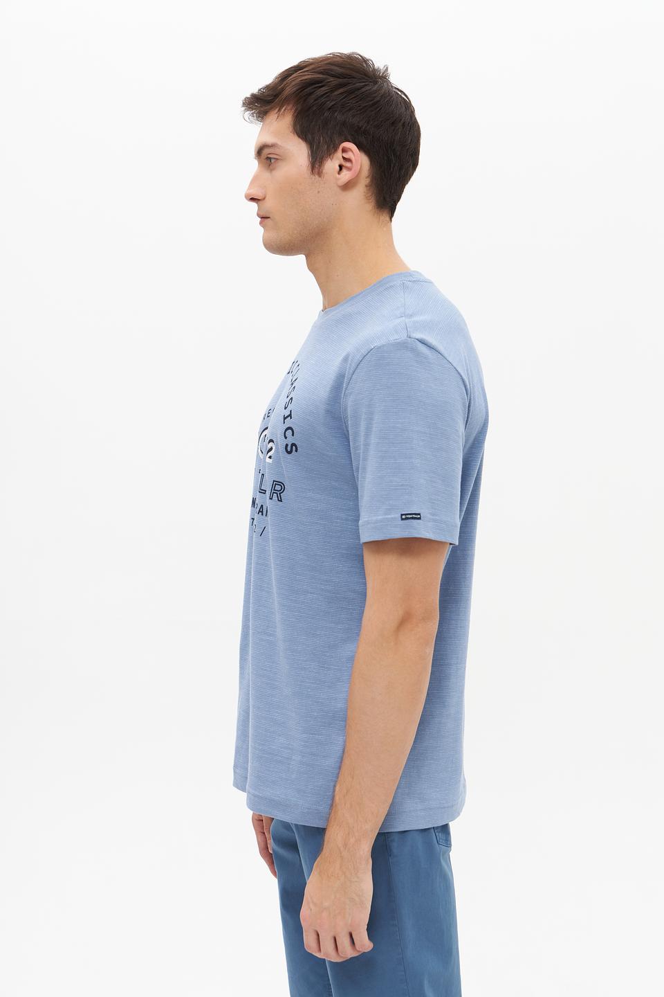 Футболка Tom Tailor Authentic Classics голубая