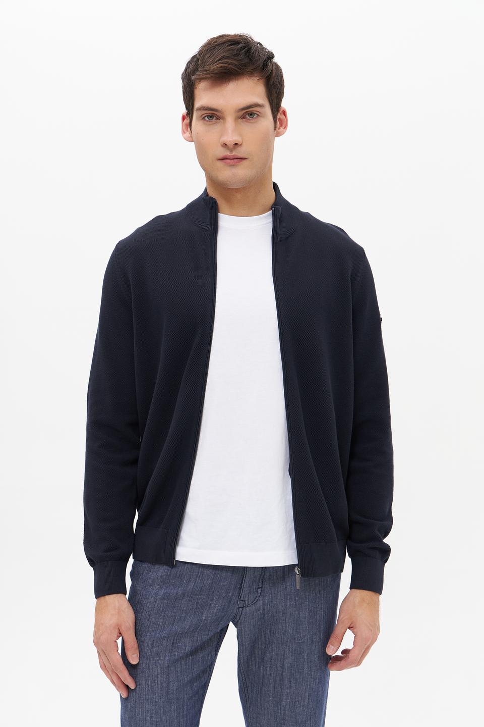 Кардиган Bugatti мужской тёмно-синий