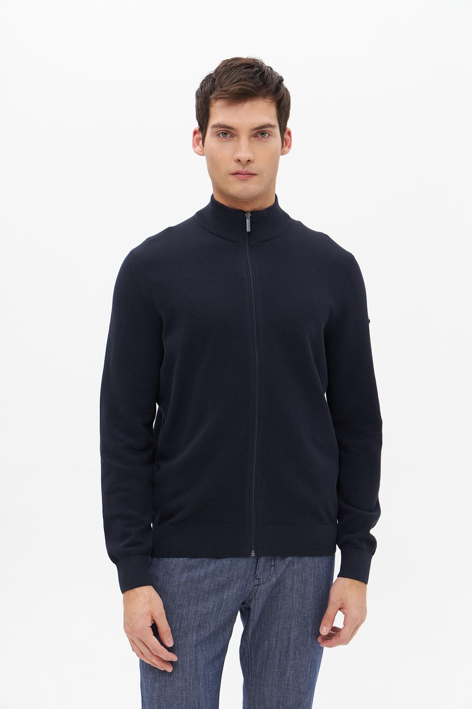 Кардиган Bugatti мужской тёмно-синий