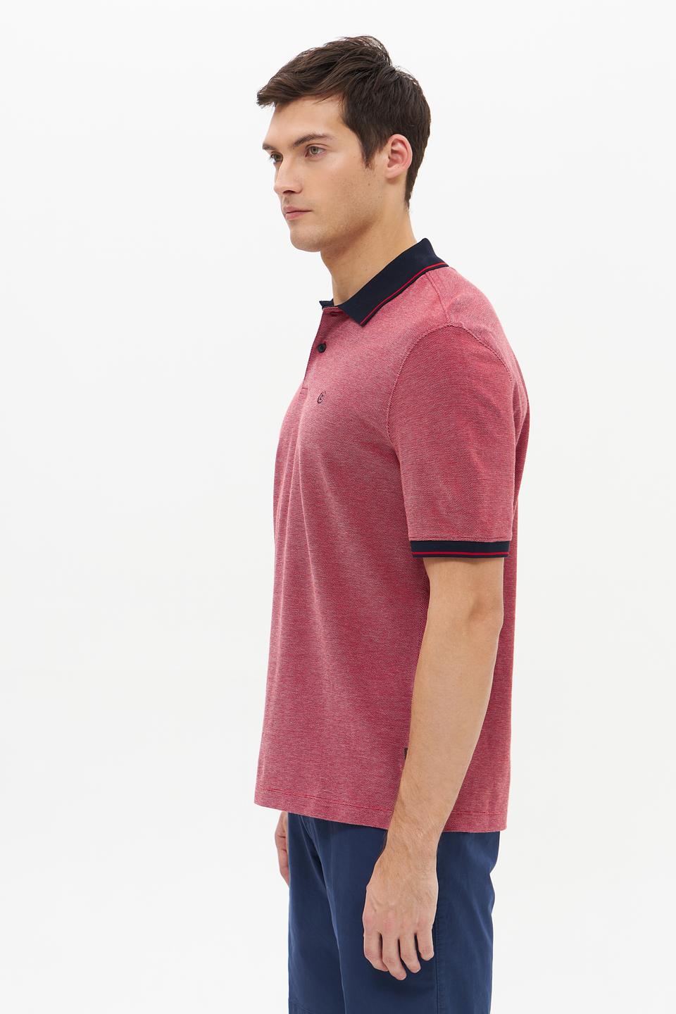 Поло Bugatti с контрастной отделкой