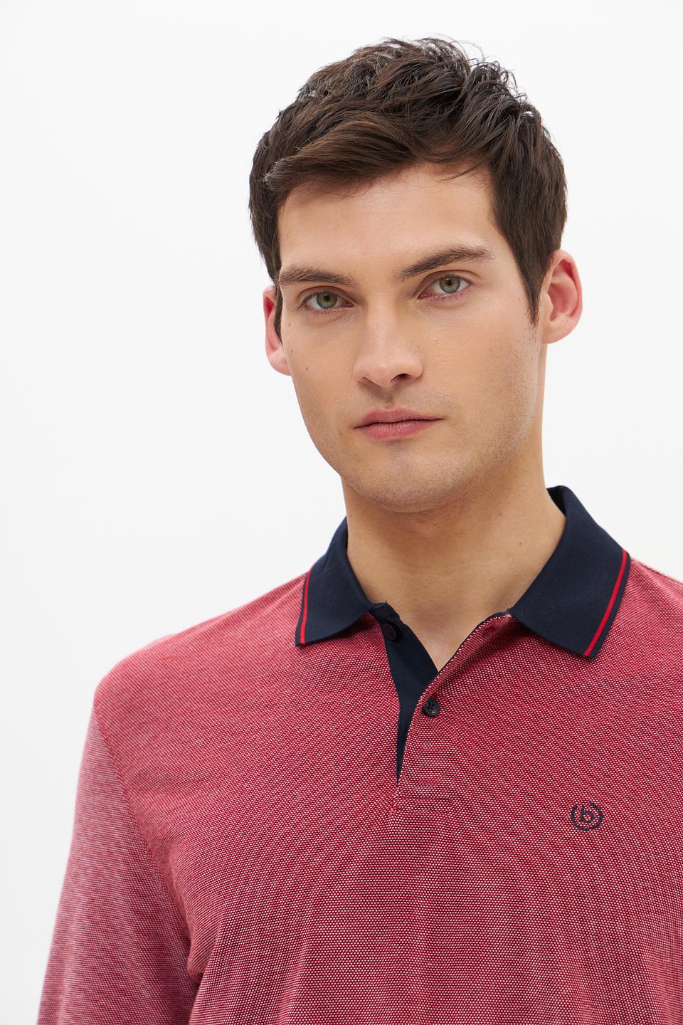 Поло Bugatti с контрастной отделкой