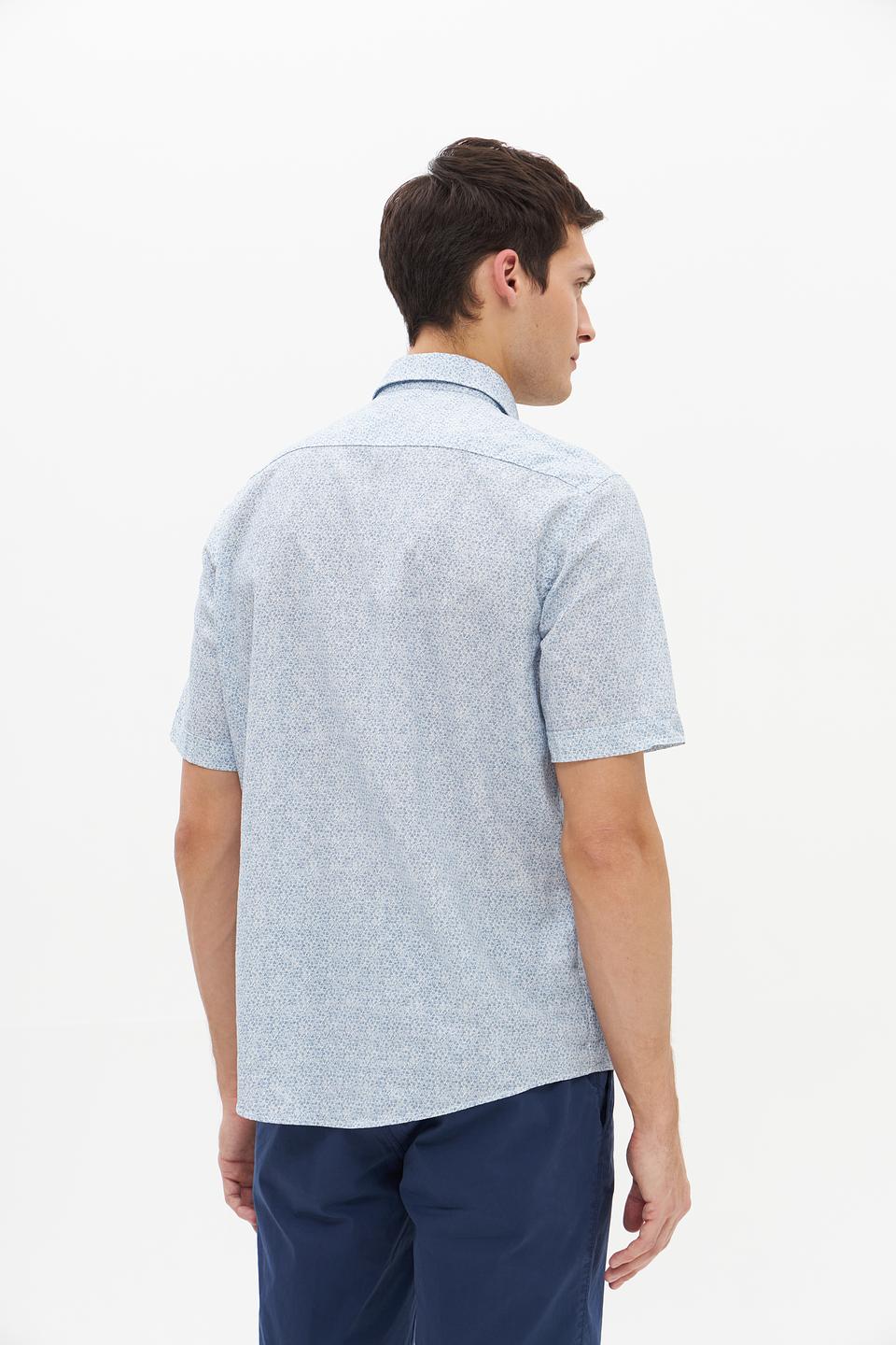 Рубашка кр Casa Moda голубая